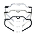 Chrome/Black Mustache Engine Guard Bar For Harley Softail Fat Boy 114 2018-2024