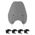 Smoke Windshield 39mm Quick-Release Clamps Fit For Harley Sportster XL 1988-2022