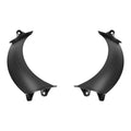 Black Front Headlight Fairing Vents Fit For Harley Road Glide 2015-2024 2016 17