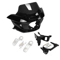 Front Headlight Fairing Windshield & Bracket Fit For Harley Low Rider ST
