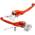 Tusk Axis Folding Lever Set Standard Orange For KTM 450 XC-F 2013
