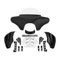 Matte Black Batwing Fairing w/ Windshield Fit For Yamaha V Star 650 1100 Classic