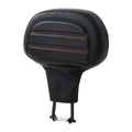 Front Driver Backrest Pad Black Fit For Harley Touring Cvo Road Glide Fltrxse