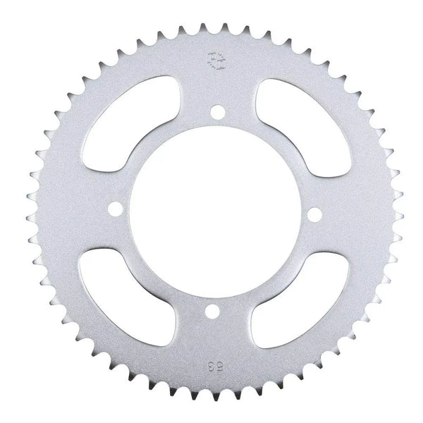 Primary Drive Rear Steel Sprocket 53 Tooth Silver For Kawasaki KX100 1995-09