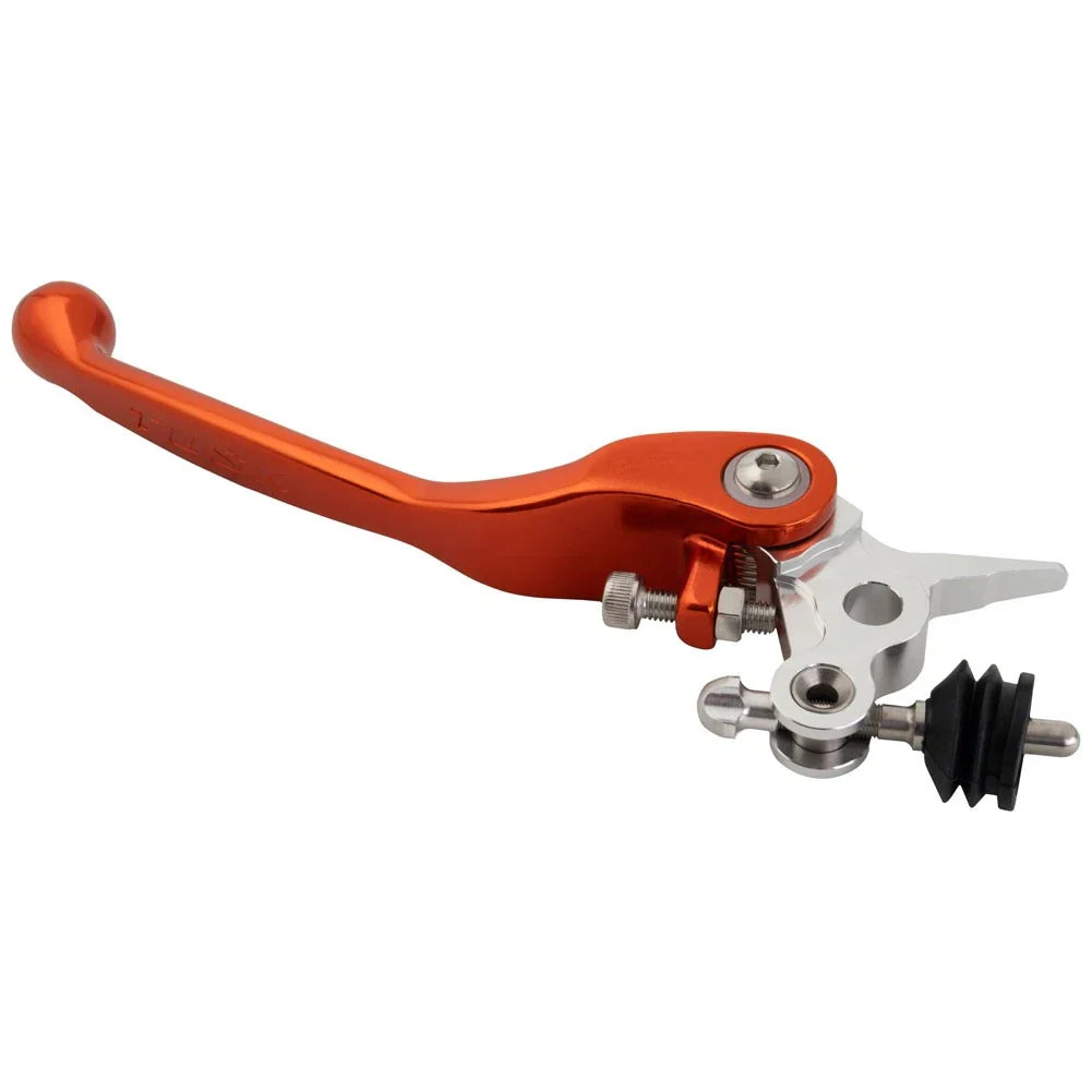 Tusk Axis Folding Clutch Lever Standard Orange For KTM 85 SX 17/14 2014-2026