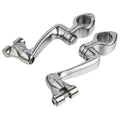 1 1/4" 360 Adjustable Engine Guard Highway Foot Peg Mount Fit For Harley Touring