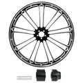 23"x3.5" Front Wheel Rim Single Disc Hub Fit For Harley Touring ABS 1997-2021 23
