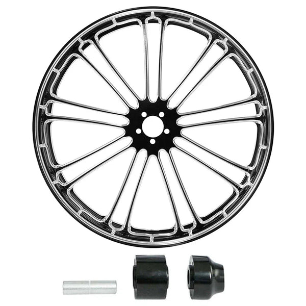 23"x3.5" Front Wheel Rim Single Disc Hub Fit For Harley Touring ABS 1997-2021 23