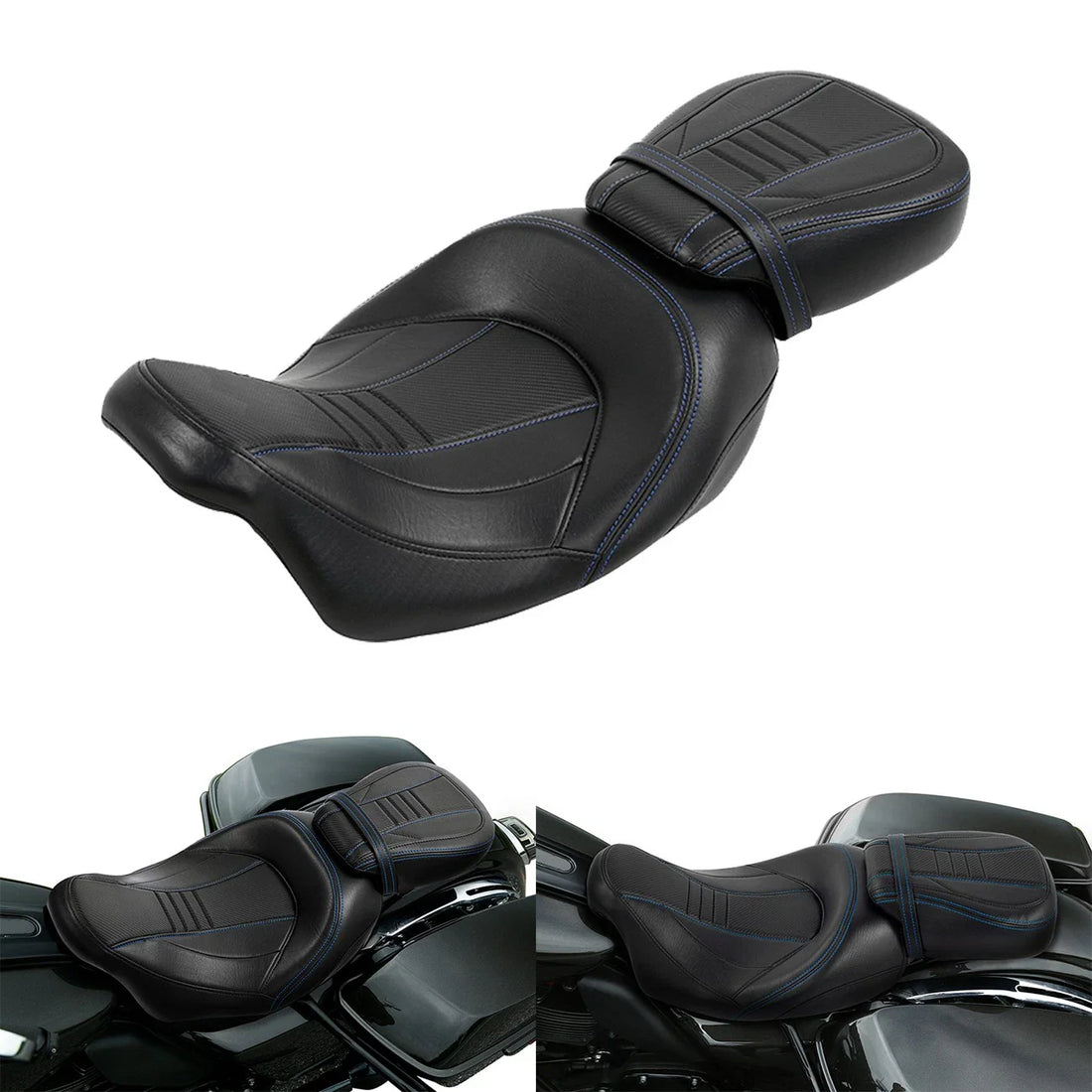 Driver Passenger Seat Fit For Harley Touring Street Glide Special Flhxs 09-23 22