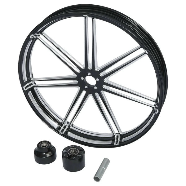 30" 3.5" Front Wheel Rim Hub Single Disc Fit For Harley Road Glide 1997-2021 CNC