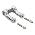 4" Handlebar Riser 1.25" Bar Fit For Harley Softail Fat Boy Dyna Low Rider Fxdl