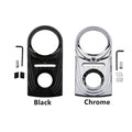 Chrome/Black Dash Panel Insert Cover Fit For Harley Softail Heritage 2000-2017