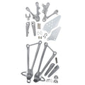 Driver Passenger Foot Pegs Bracket Fit For Kawasaki Ninja ZX6R 09-18 ZX636 13-18