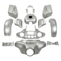 Fairings Body Work Kit Fit For Harley Street Glide 2018 2014-2023 Silver Fortune