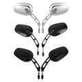 Rearview Mirrors Fit For Harley Touring Street Glide Softail Slim Sportster Dyna
