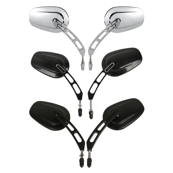 Rearview Mirrors Fit For Harley Touring Street Glide Softail Slim Sportster Dyna