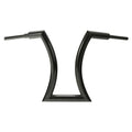 20" Rise 2" Ape Hanger Handlebar Fit For Harley Sportster Iron XL 883 1200 Black