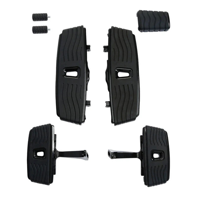 Driver Passenger Footboard Brake Pedal Shift Peg Fit For Harley Road King 93-25