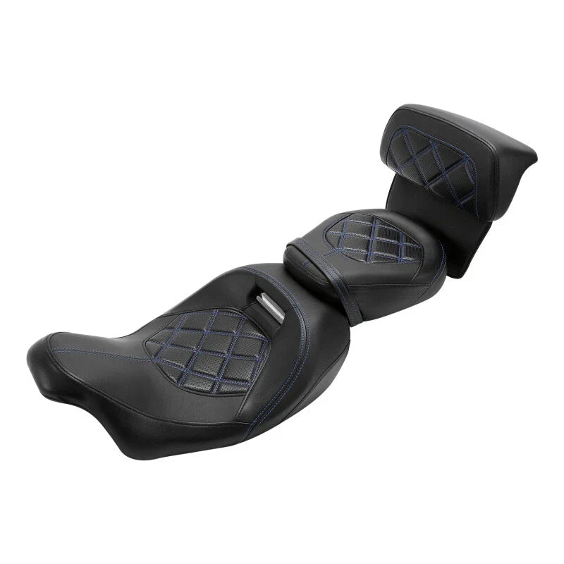 Driver Passenger Seat Backrest Fits For Harley Cvo Street Glide 2014-2023 17 18