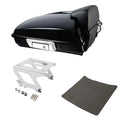 Razor Trunk Backrest Solo Mount Fit For Harley Low Rider Fxlrst Fxlrs 18-25