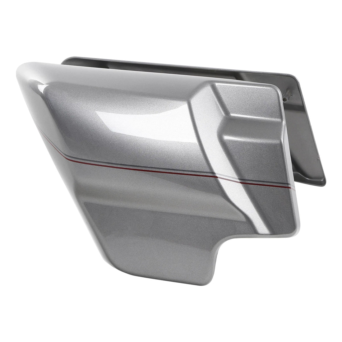 Battery Side Cover Panel Fit For Harley Touring Road King 2009-23 Billet Silver