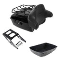 King Trunk Pad Mount Rack Fit For Harley Sport Glide Flsb 2018-21