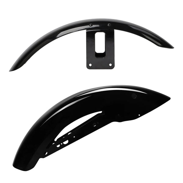 Black Front & Rear Fenders Fit For Harley Sportster Iron XL883 1200 2004-2022