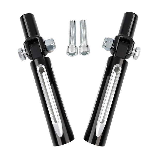 Passenger Footpegs Footrest Fit For Harley Softail Deluxe Fatboy 2000-2006 2005