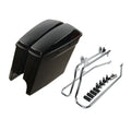 5" Extended Saddlebags w/ Conversion Bracket Fit For Harley Softail Fatboy 84-17