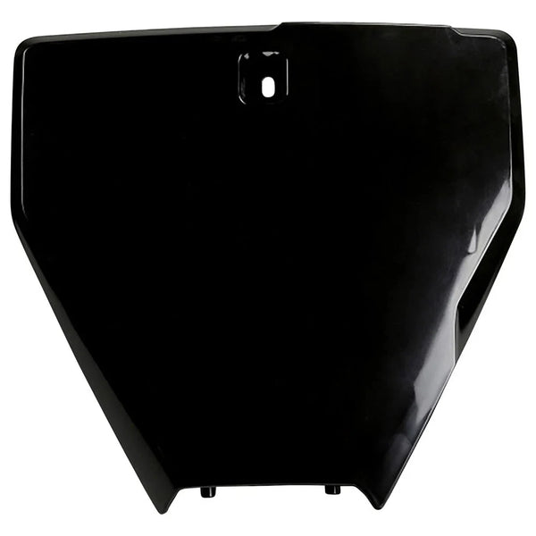 UFO Front Number Plate Black For Husqvarna FC 250 2016-2022