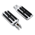 Chrome Rider Foot Pegs Footrests Fit For Harley Fxbb Street Bob 107 2018-2025 24