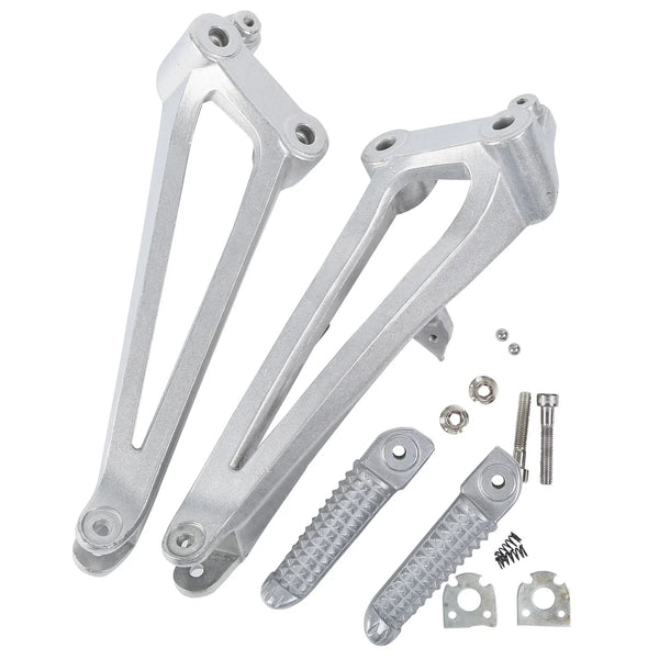 Rear Passenger Footpegs Pegs Bracket Fit For Yamaha Yzf R1 2009-2014