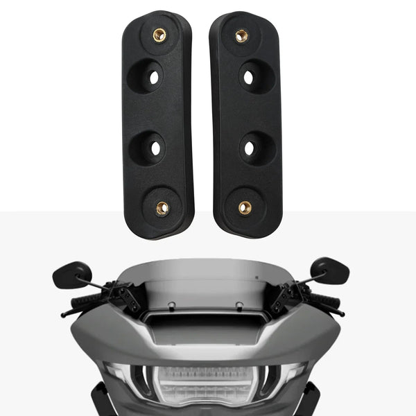 Windshield Riser Bracket Fit For Harley Cvo Street Glide 23-26 Black