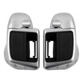 Lower Vented Fairings Fit For Harley Touring 2014-2023 22 Brilliant Silver Pearl