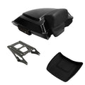 Black Razor Trunk Backrest Mount Rack Fits For Harley Touring Road Glide 14-2026