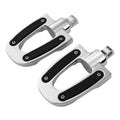 Chrome Footpeg Pegs Footrest Male Mount Fit For Harley Touring Road Street Glide