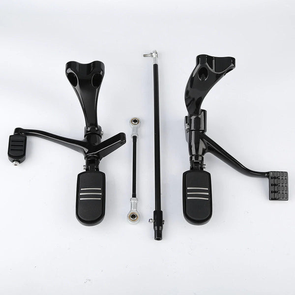 Forward Control w/ Footpeg Bracket For Harley Sportster 883 1200 Super Low 14-22