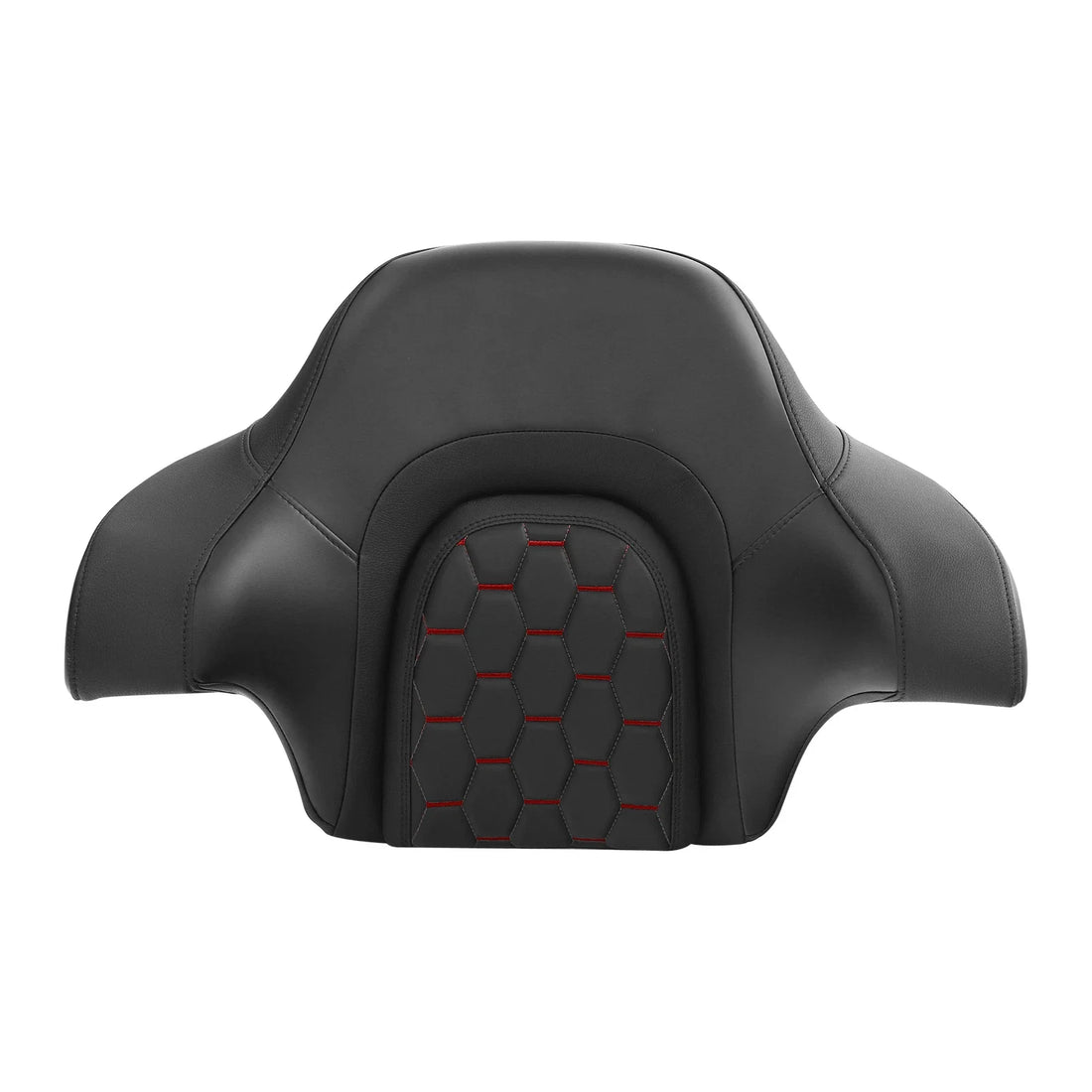 Black King Trunk Passenger Backrest Pad Fit For Harley Street Glide 2014-25