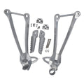 Fit For Kawasaki Ninja ZX6R 2009-2025 Rear Passenger Foot Peg Rest Set