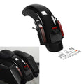 Rear Fender System LED Light Fit For Harley Touring Street Glide Road King 14-23