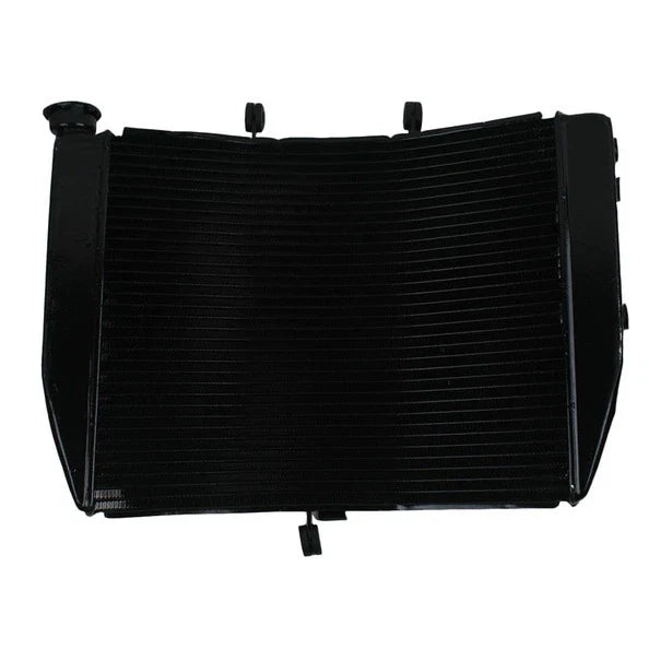 Black Radiator Engine Cooling Fit For Kawasaki Ninja ZX-6R ZX6R ZX 6R 2007-2008