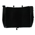 Black Radiator Engine Cooling Fit For Kawasaki Ninja ZX-6R ZX6R ZX 6R 2007-2008