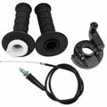 Throttle And 36" Cable Grip Handle Bar Set For Suzuki Motorcycle New