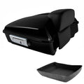 Chopped Trunk Backrest Pad Fit For Harley Touring Road Glide 2009-2013