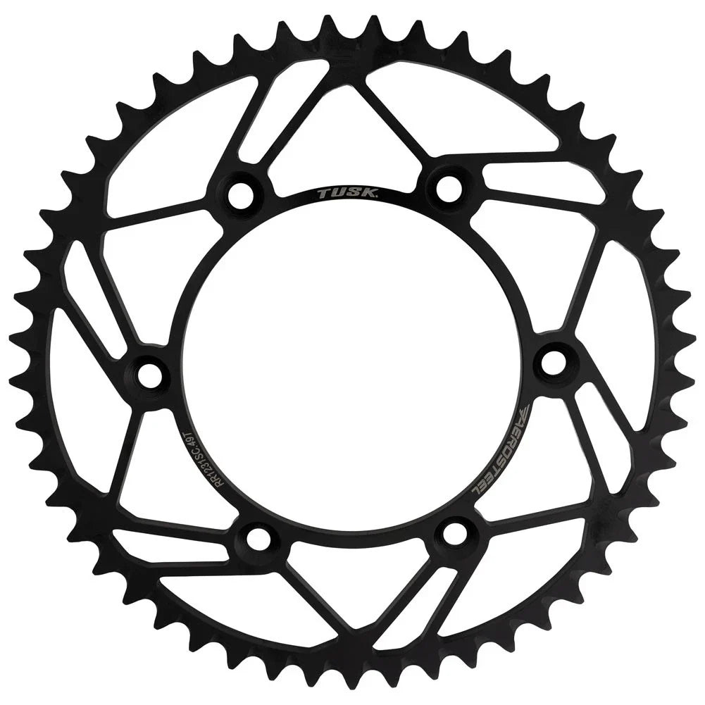 Tusk AeroSteel Rear Sprocket 49 Tooth For KTM 500 Exc 2012-2016