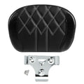 Sissy Bar Passenger Backrest Pad Fit For Harley Cvo Road King Electra Glide Flht