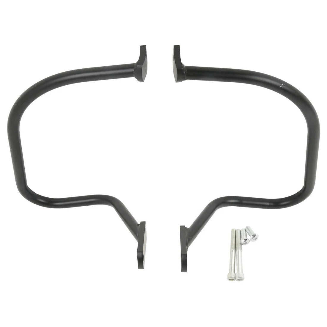 Black Saddlebag Guard Rail Crash Bar Fit For Harley Softail Heritage Springer