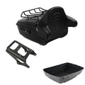 King Trunk Pad Luggage Mount Rack Fit For Harley Touring 2009-2013