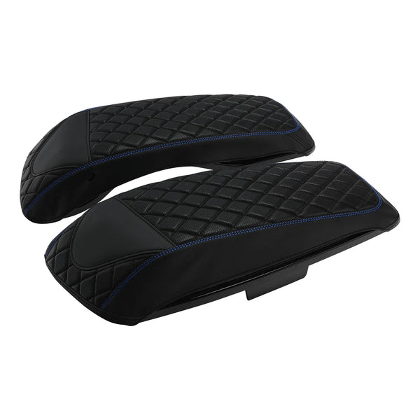 Hard Saddlebag Lid Bra Cover Fit For Harley Touring Road King 2014-2023