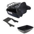 King Trunk Pad Mount Rack Fit For Harley Touring Fltr Flht 1997-08